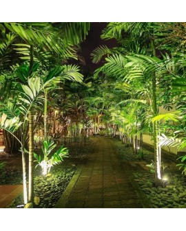 Oprawa ogrodowa V-TAC VT-5167 7W LED SMART WiFI IP65 RGB+3000K-6500K 520lm (SKU 3014) Czarny