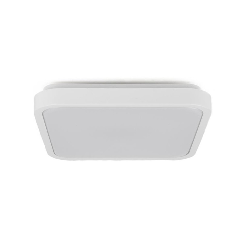 Plafon V-TAC 18W LED Kwadrat 30x30cm Natynkowy Pilot Czujnik Ruchu IP44 Biały VT-8618S 4000K 1830lm