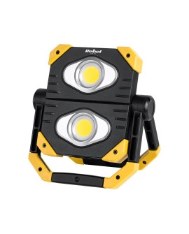 Przenośny reflektor LED 2XCOB