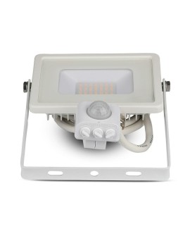 Projektor LED V-TAC VT-20-S-B 20W SAMSUNG CHIP Czujnik ruchu 6400K 1600lm (SKU 450) Biały
