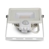 Projektor LED V-TAC VT-20-S-B 20W SAMSUNG CHIP Czujnik ruchu 6400K 1600lm (SKU 450) Biały