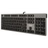 Klawiatura membranowa A4 TECH KV-300H A4TKLA39976 (USB 2.0 (US) kolor czarny)