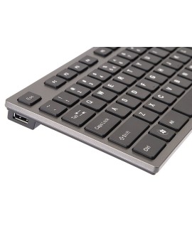 Klawiatura membranowa A4 TECH KV-300H A4TKLA39976 (USB 2.0 (US) kolor czarny)