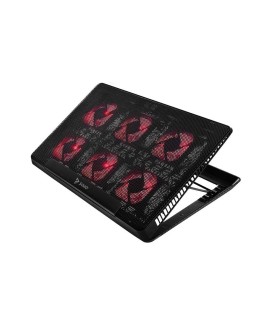 Podstawka chłodząca pod laptop, 6 podświetlanych wentylatorów, 2000 RPM, SAVIO COS-01