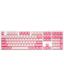 Klawiatura gamingowa Ducky One 3 Gossamer Pink - MX-Silent-Red