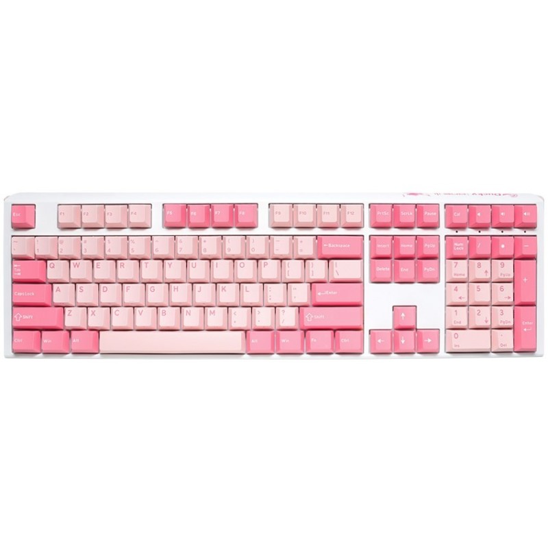 Klawiatura gamingowa Ducky One 3 Gossamer Pink - MX-Silent-Red