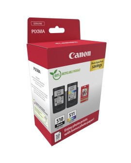 Canon 2970B017 nabój z tuszem 2 szt. Oryginalny Czarny, Cyjan, Purpurowy, Żółty