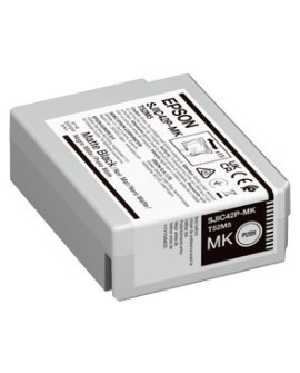 Epson SJIC42P-MK nabój z tuszem 1 szt. Oryginalny Czarny matowy