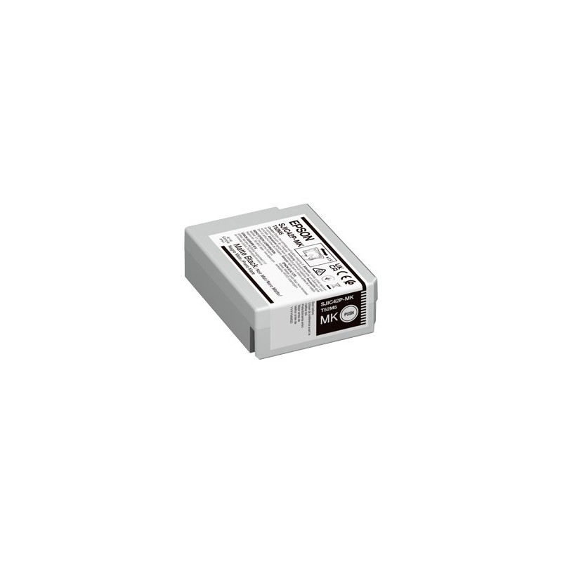 Epson SJIC42P-MK nabój z tuszem 1 szt. Oryginalny Czarny matowy