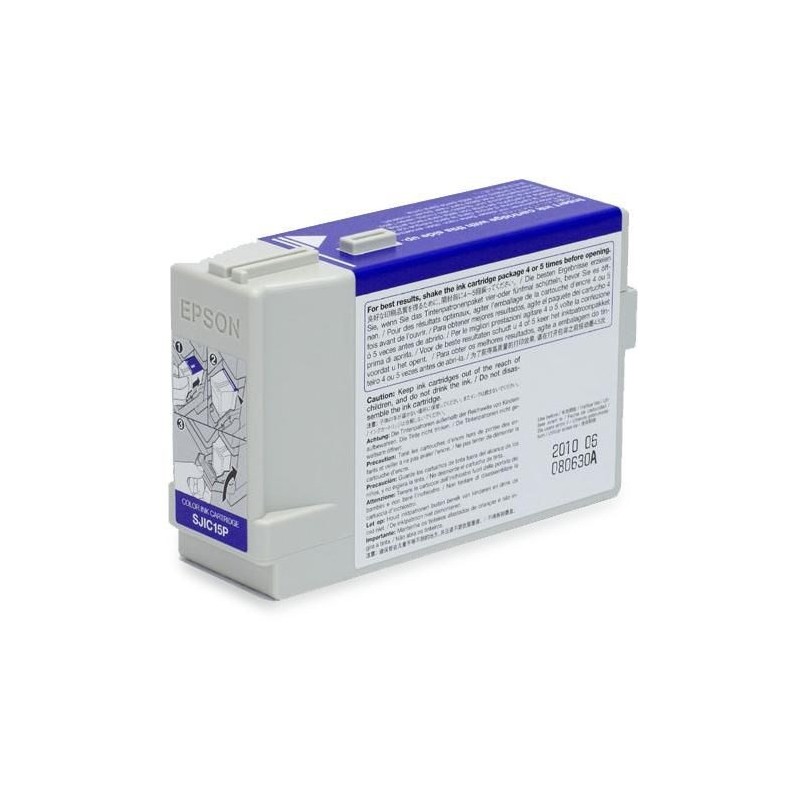 SJIC15P(CMY): Ink cartridge for ColorWorks C3400 and TM-C610 (CMY)