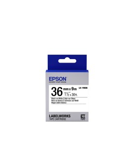 Epson Label Cartridge Standard LK-7WBN Black/White 36mm (9m)