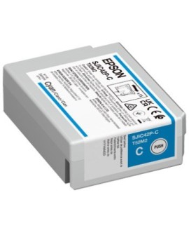 Epson SJIC42P-C nabój z tuszem 1 szt. Oryginalny Cyjan