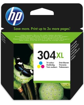 HP 304XL TRI-COLOR ORIGINAL INK/EN/PL/HU/CZ/SL CARTRIDGE