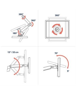 Ergotron LX DUAL SIDE BY SIDE ARM POLISH/27IN 18.1KG LIFT33 MIS-D 10Y WA