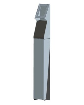 Wallaby self-service floor stand top, compatible with 15-inch or 22-inch Android I-Series 4 and Epso