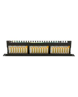 Patch panel Extralink EX.9830 (1U kat. 5e 24xRJ-45)