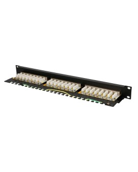Patch panel Extralink EX.9830 (1U kat. 5e 24xRJ-45)
