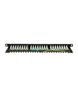 Patch panel Extralink EX.9663 (0.5U kat. 6 24xRJ-45)