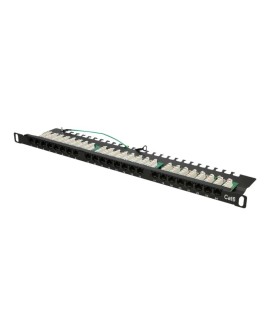 Patch panel Extralink EX.9663 (0.5U kat. 6 24xRJ-45)