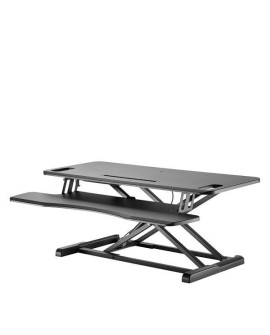 Neomounts NS-WS300BLACK stacja robocza stojąco/siedząca