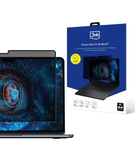 Filtr prywatyzujący, elektroststyczny - 3mk Privacy filter for MacBook Pro 16" 2021