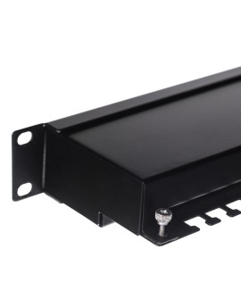 Patch panel 19'' Netrack 24-porty kat. 5e FTP, z półką