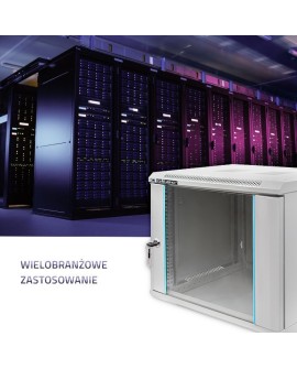 QOLTEC SZAFA RACK 19" | 9U | 600X500X600