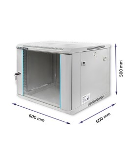 QOLTEC SZAFA RACK 19" | 9U | 600X500X600
