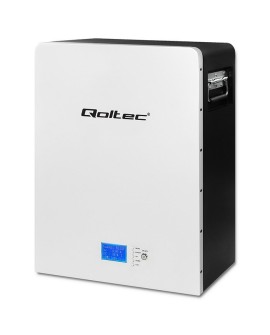 QOLTEC MAGAZYN ENERGII LIFEPO4 | 5.12KWH | 51.2V | 100AH | BMS | LCD