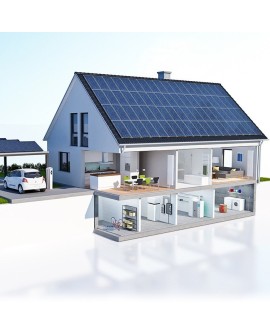 QOLTEC MAGAZYN ENERGII LIFEPO4 | 5.12KWH | 51.2V | 100AH | BMS | LCD