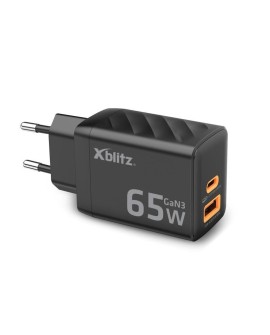Ładowarka sieciowa Xblitz XC2 GaN3 PD65W USB-C + USB-A