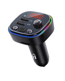 VAKOSS TRAMISTER SAMOCHODOWY RGB/ FM/ BLUETOOTH/ USB / 3.1A TC-B439