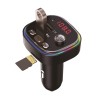 VAKOSS TRAMISTER SAMOCHODOWY RGB/ FM/ BLUETOOTH/ USB / 3.1A TC-B439