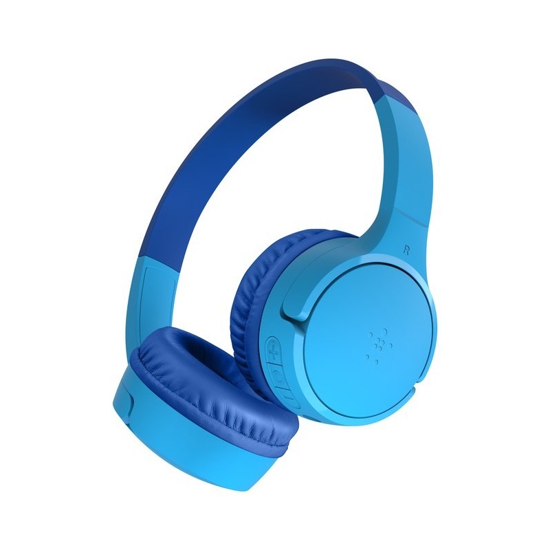 Belkin SoundForm Mini Zestaw słuchawkowy Bezprzewodowy Opaska na głowę Połączenia/muzyka USB Type-C Niebieski