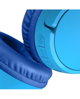 Belkin SoundForm Mini Zestaw słuchawkowy Bezprzewodowy Opaska na głowę Połączenia/muzyka USB Type-C Niebieski