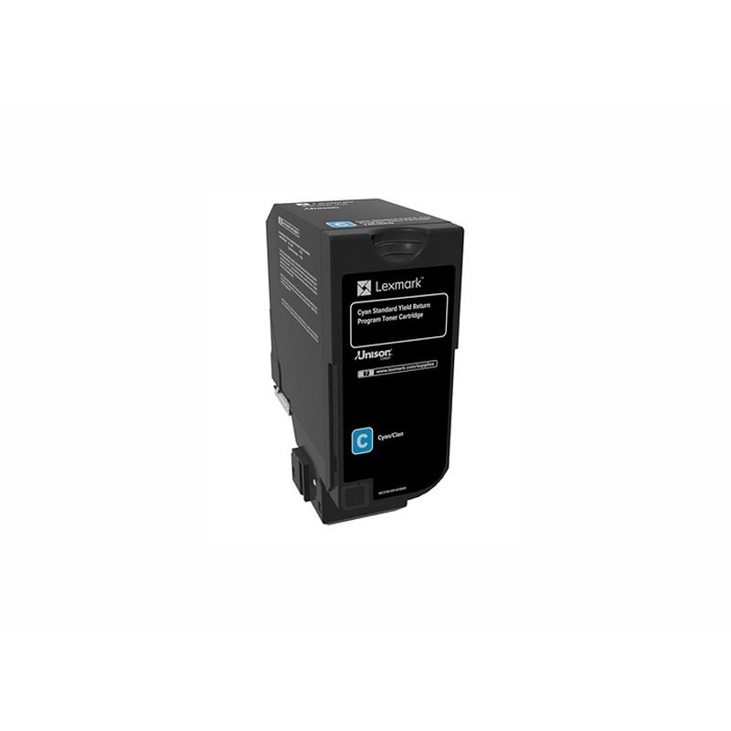 RETURN-TONER CARTRIDGE CYAN/7K PAGES F. CS720/CS725/CX725