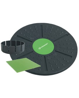 Schildkröt Fitness 960031 przyrząd do ćwiczenia równowagi Platforma do balansowania Czarny, Zielony