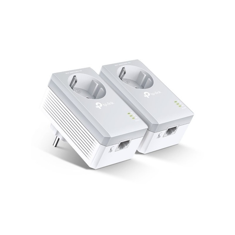TP-Link TL-PA4010P KIT V5 Karta sieciowa do PowerLine 600 Mbit/s Przewodowa sieć LAN Biały 2 szt.