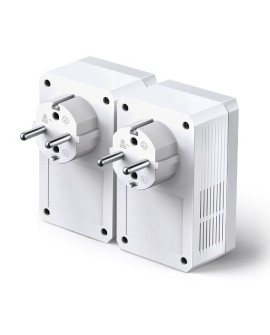 TP-Link TL-PA4010P KIT V5 Karta sieciowa do PowerLine 600 Mbit/s Przewodowa sieć LAN Biały 2 szt.