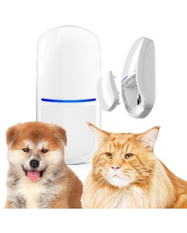 Satel SLIM-DUAL-PET detektor ruchu Pasywny czujnik podczerwieni (PIR) Bezprzewodowy Sufit / Ściana Biały