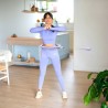 Hula hop z magnesami, obciążnikiem i licznikiem HMS HHM14 fioletowy