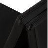 Materac gimnastyczny składany czarny 1800x600x500mm HMS MGS02 (WYPRZEDAŻ)