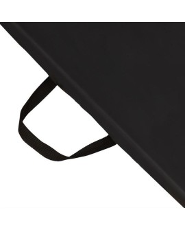 Materac gimnastyczny składany czarny 1800x600x500mm HMS MGS02 (WYPRZEDAŻ)