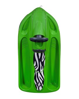 Hamax Sno Zebra Śnieżny racer Zielony Polietylen