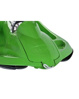 Hamax Sno Zebra Śnieżny racer Zielony Polietylen