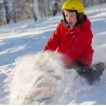 Hamax Sno Fire Śnieżny racer Czarny, Czerwony Polietylen