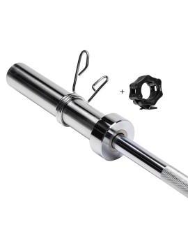 Gryf olimpijski łamany 13,5 kg / 1500 mm z zaciskami HMS GOL200