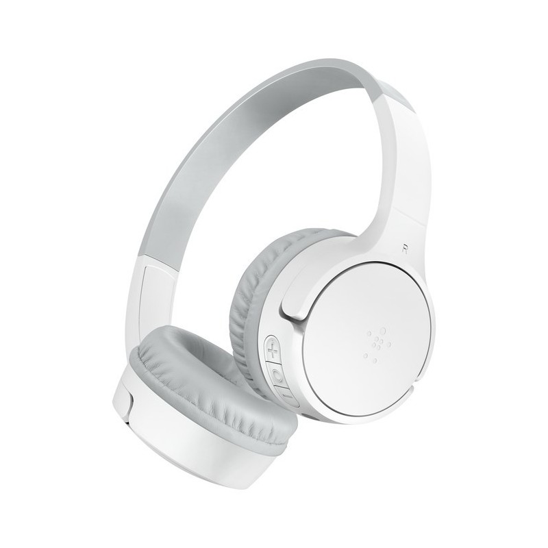 Belkin SoundForm Mini Zestaw słuchawkowy Bezprzewodowy Opaska na głowę Połączenia/muzyka USB Type-C Biały