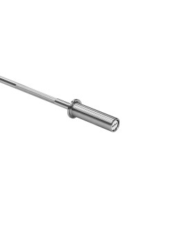 Gryf olimpijski prosty z łożyskami, sztanga olimpijska z łożyskami 120cm 9kg REBEL ACTIVE