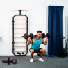 ZESTAW CIĘŻARÓW 6W1 HMS SGN140 (SZTANGA, SZTANGIELKI I KETTLEBELL) 40KG